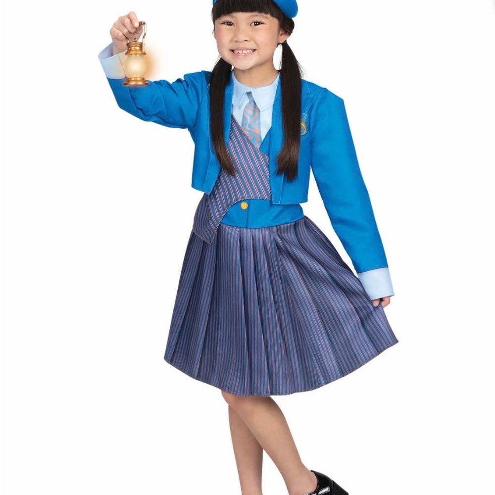 Wicked Deluxe Shiz University Uniform & Accessories Girl Child Dress - Picture 6 of 9